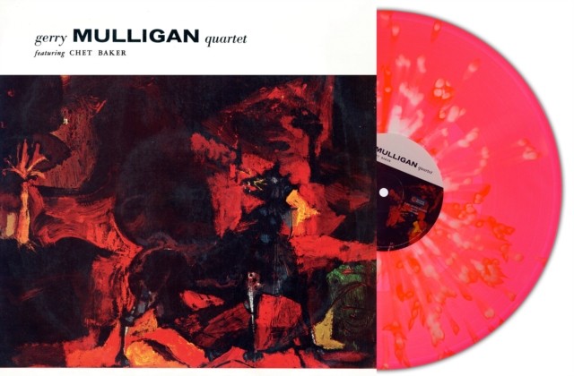 Gerry Mulligan Quartet Featuring Chet Baker (light Red/white Splatter ) by Gerry - Image 2