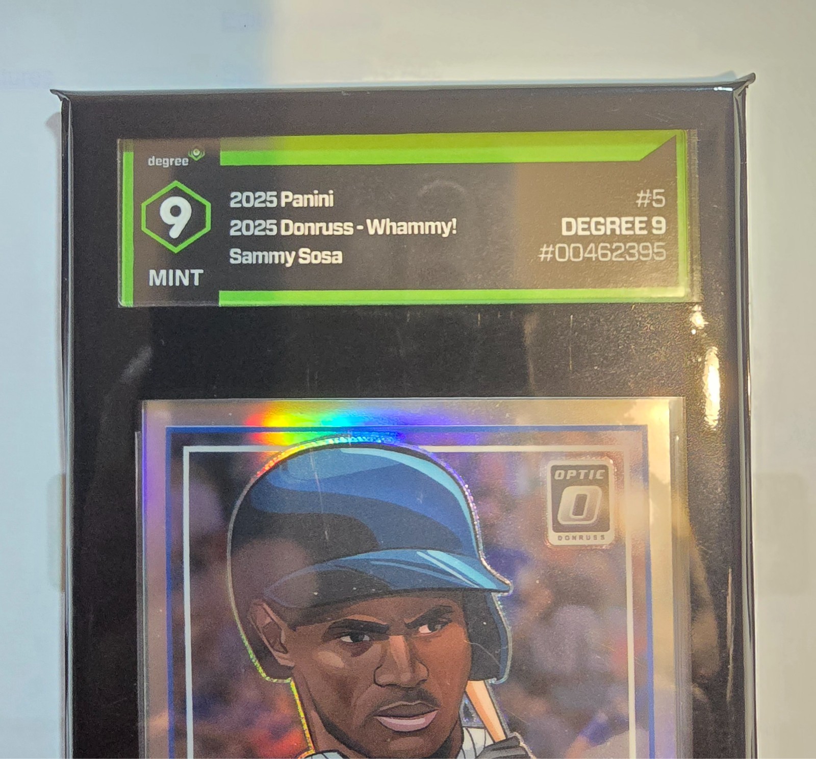 2025 Panini Donruss - Whammy! Sammy Sosa #5.   Degree 9 view 3