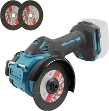 Brushless Mini Angle Grinder Compatible with Makita 18V, 20000RPM 400W Cordless 