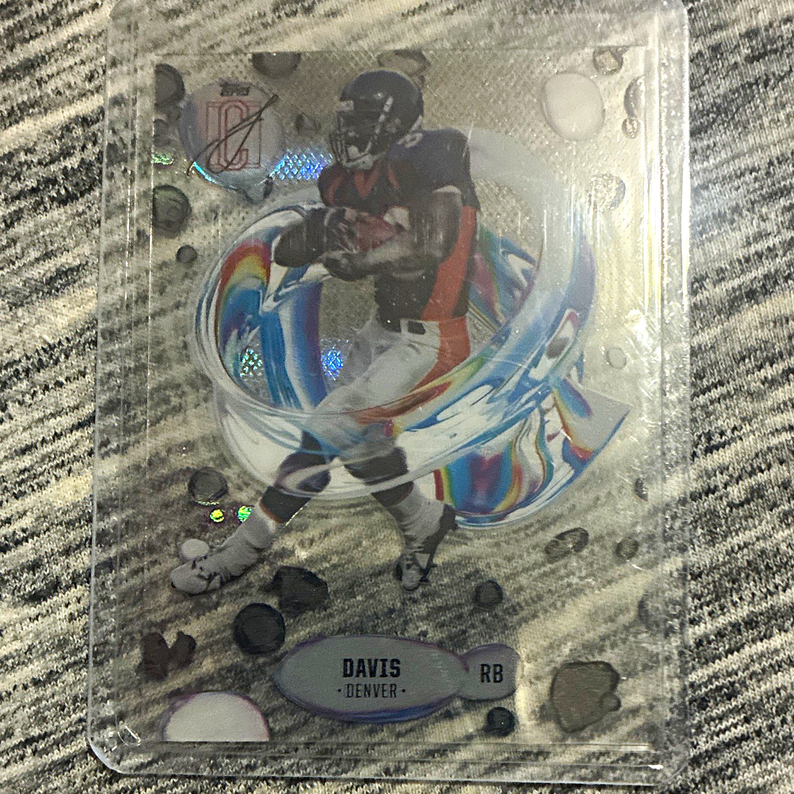 Topps Signature Class 2024 Terrell Davis Broncos Fluidity Insert #F-19