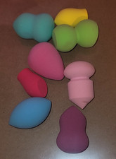 MAKEUP FOUNDATION MULTI COLOR APPLICATOR SPONGES - NEW