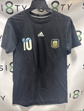 Argentina Afc Adidas Men’s Shirt Black World Cup Messi Soccer