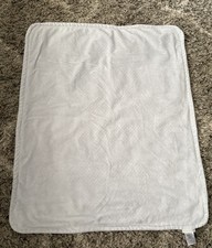 Pottery Barn Kids Baby Gray Fleece Blanket 30 In x 40 In