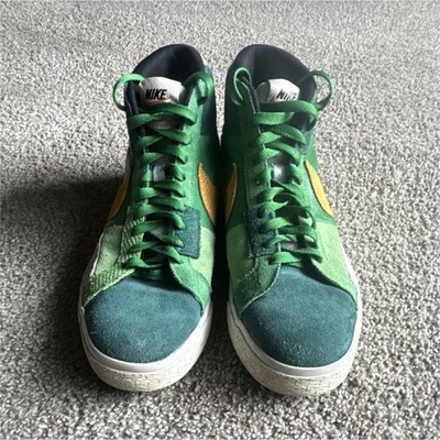 Nike Zoom Blazer Premium SB Mid Suede DA8854-300 Mosaic Pack Aloe Verde