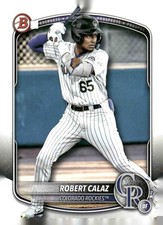 2025 Bowman #BP-40 Robert Calaz