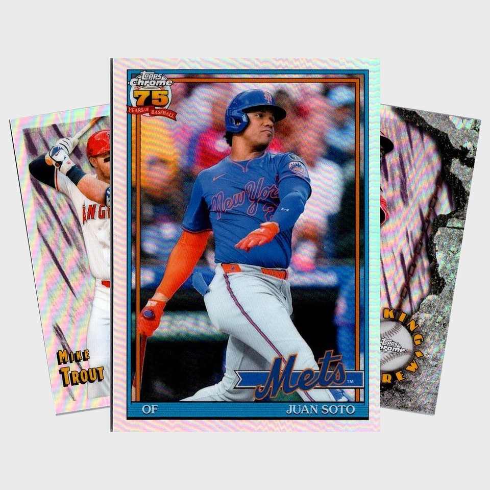 2026 Topps Chrome Baseball Insert Pick Your Card 1991 Future Stars Wrecking Crew