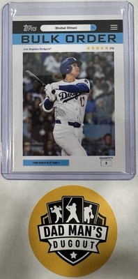 Shohei Ohtani 2026 Topps Costco Bulk Order #BO-7 Dodgers MVP