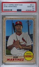 2017 Topps Heritage High Number Jose Martinez #511 PSA 10 GEM MT 1c7