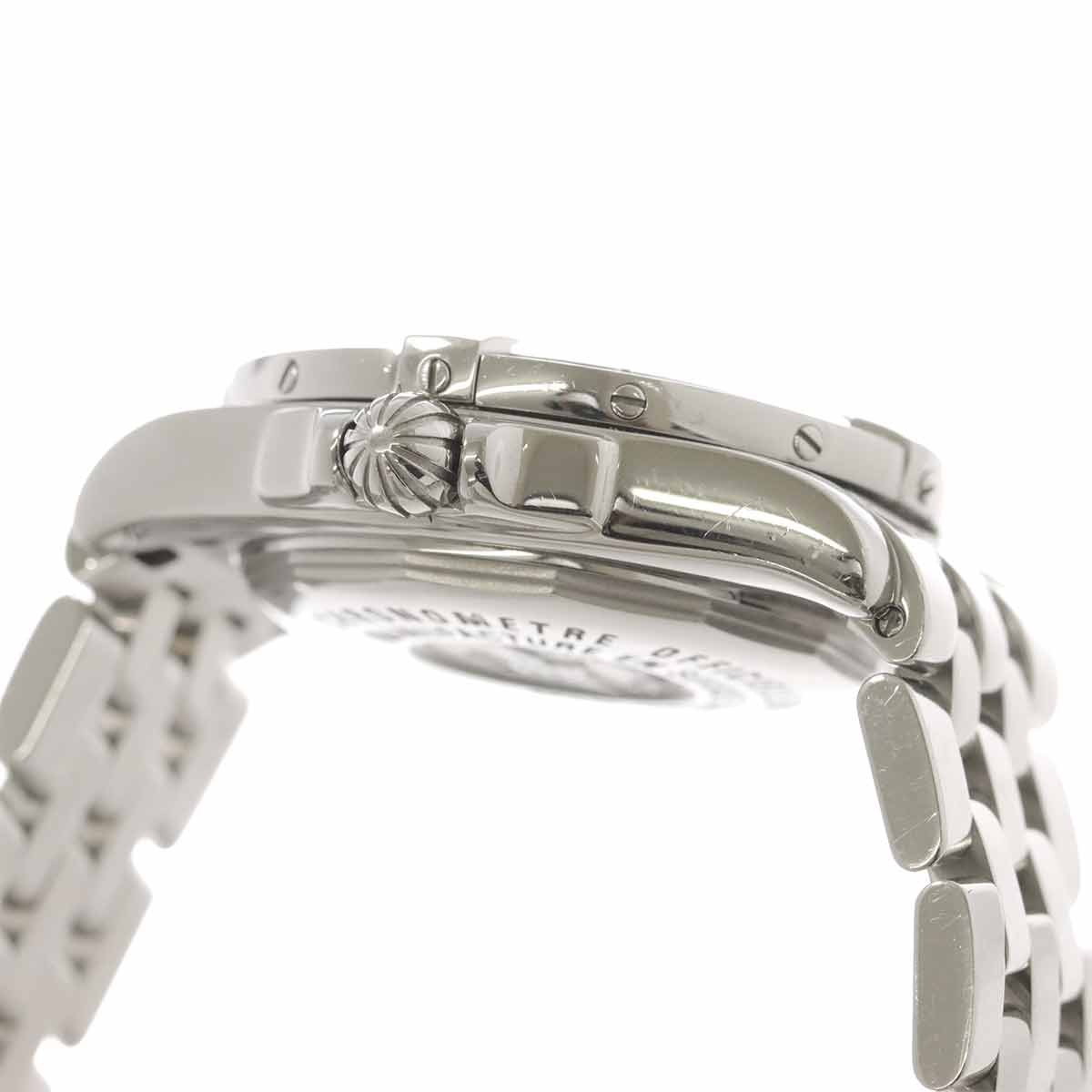 BREITLING Galactic A71356 Date Quartz White Shell Dial 8P Diamond 90321252 image 6