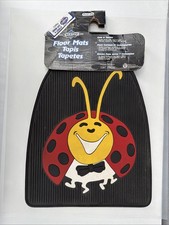 Lady Bug Floor Mats Front Pair Dunebuggy Vw Fits All Aircooled Beetles