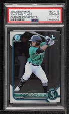 2022 Bowman Chrome Prospects Jonatan Clase #BCP-118 PSA 10 GEM MT 0i76