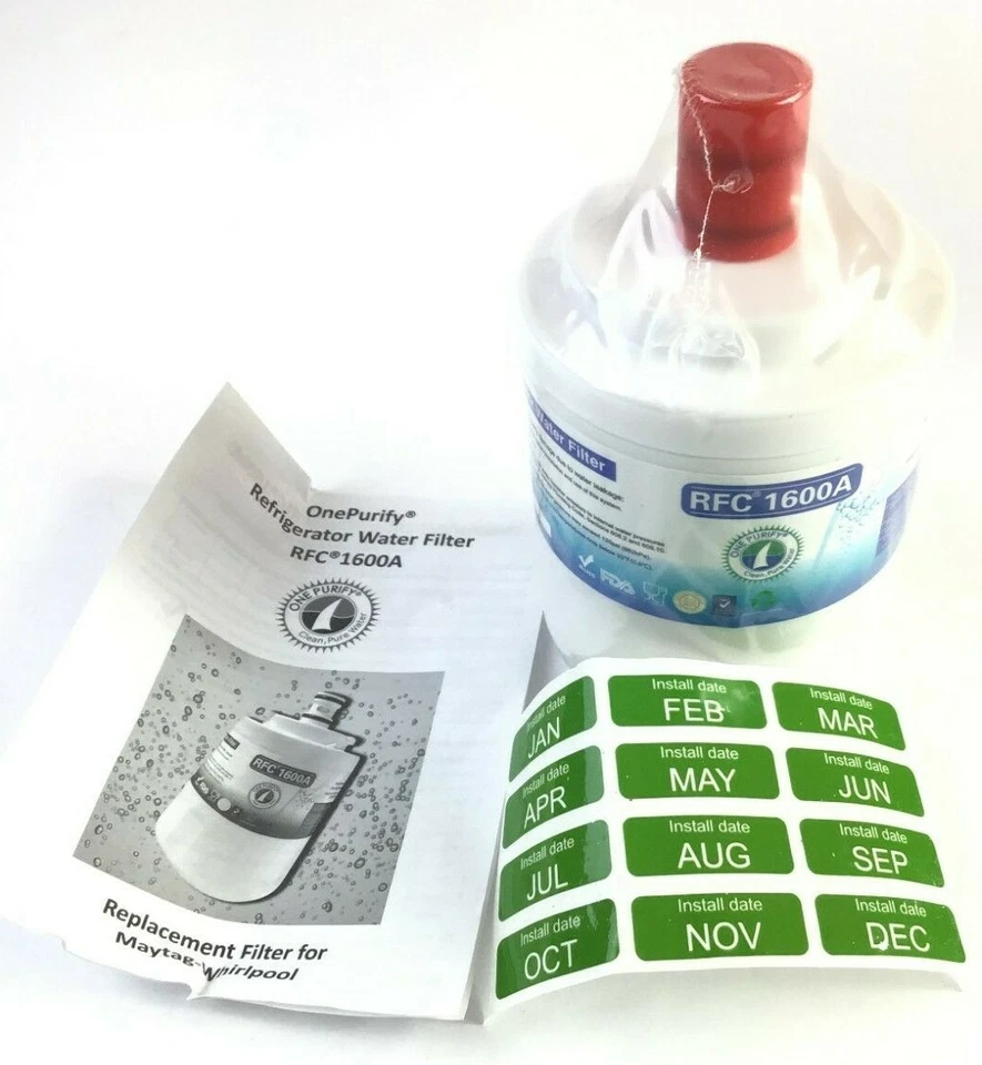 2 One Purify &2 After Market Refrigerator Water Filter RFC1600A UKF7003AXX UKF70 - Image 3 of 4