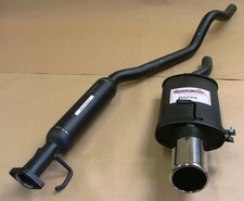 Vauxhall Astra Mk3 Hatch Sportex (91-95)  Exhaust System Single 4"