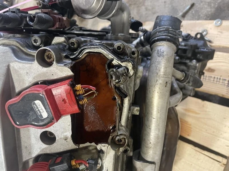 Engine 4.2L VIN V 5th Digit Fits 09-10 AUDI Q7 2946842 Foto 3 de 4