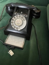 Restored Vintage GPO  332 Bakelite Rotary Dial Telephone - Very Good Condition
