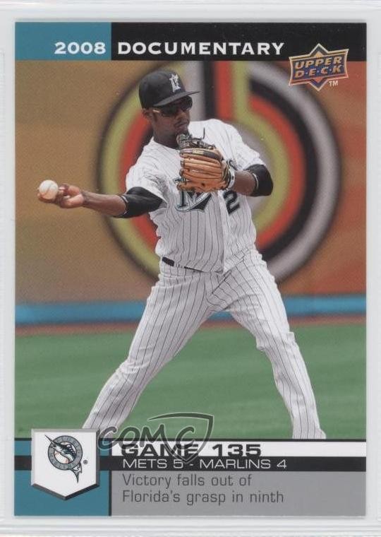 2008 Upper Deck Documentary Hanley Ramirez #4025 fm0