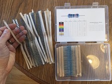 1000 PCS Resistor Kit 1/4 W -1 Premium Metal Film Resistors Assortment Kit 25