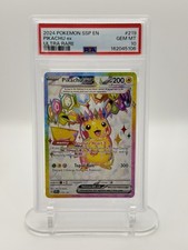 Pikachu ex 219/191 Surging Sparks PSA 10 GEM MINT Ultra Rare Pokemon on eBay