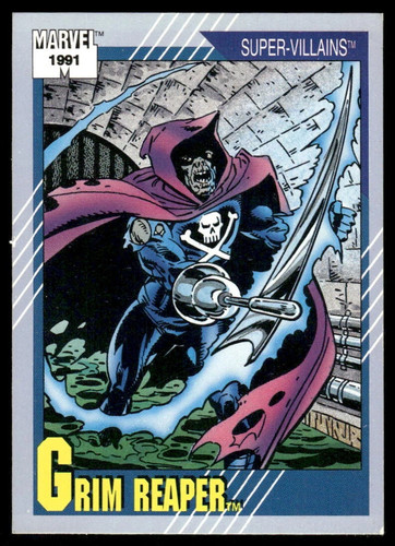 Grim Reaper #63 Marvel 1991 Universe card