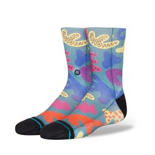 Stance Kids Wade Collection Crew Height Colorful Casual Socks L
