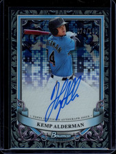2024 Bowman Sterling ~ Kemp Alderman ~ Silver Refractor /100 ~ #PA-KA ~ Auto