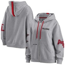 NFL Atlanta Falcons WEAR Erin Andrews Full-Zip Hoodie - Est. 1966