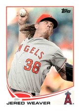 2013 Topps Los Angeles Angels #LAA-4 Jered Weaver