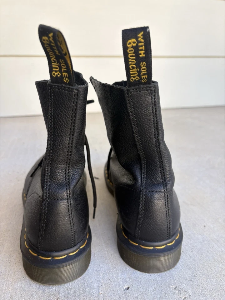 Botas con cordones de cuero Dr. Martens 1460 Pascal Virginia Foto 4 de 4