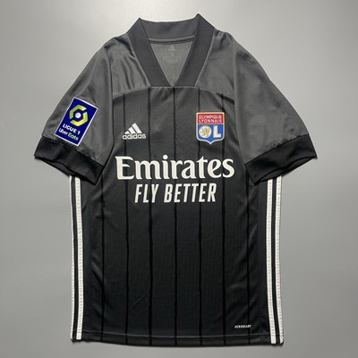 LYON ADIDAS 2020/2021 FOOTBALL AWAY JERSEY #12 LUCAS PAQUETA SIZE 