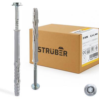 Rahmendübel Sechskantschrauben Fensterrahmendübel Langschaftdübel Torx STRÜBER