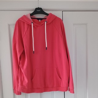 Joules Lil Hoody Sweatshirt CORAL Size 16