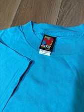 Vintage 90s Disney Mickey Unlimited Vintage Blank Blue Shirt Blue Size L