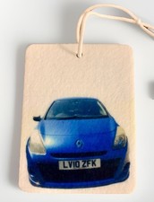 Our own car, Personalized Car Air freshener Double Sided print send your photos.