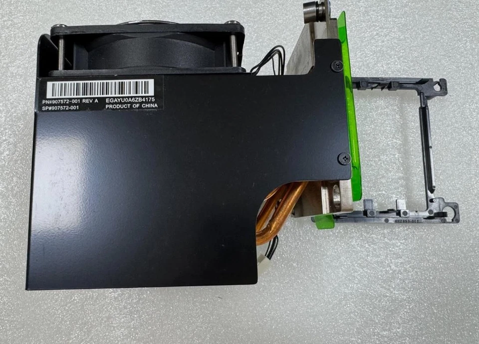 HP 0P605235 PN:460503F00-17J-G CPU Heatsink for HP Z8 G4 Graphics No. 2 position - Image 2 of 4