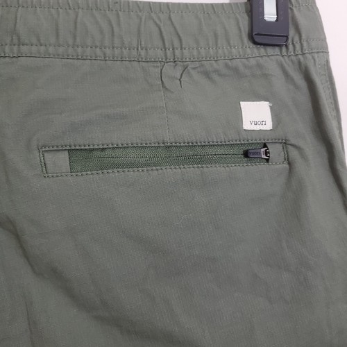 Pantalone Vuori Ripstop gamba larga verde taglia XL atletica tempo libero casual outdoor - Foto 2 di 10