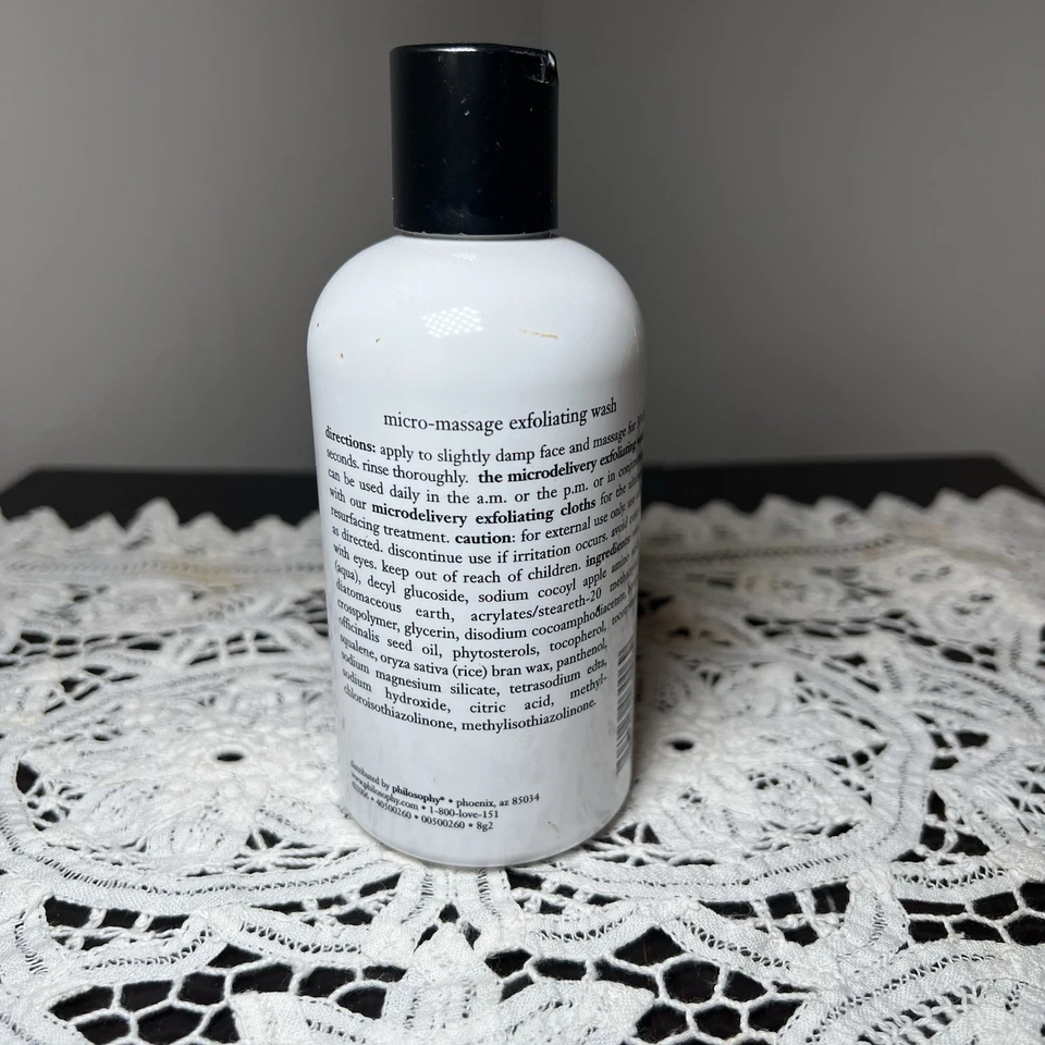 Philosophy NUEVO lavado facial exfoliante diario sellado The Microdelivery 8 OZ Foto 2 de 3