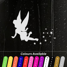 TinkerBell Car Van Truck Sticker Windows or Bumper Sarcastic Vinyl Decal Badge
