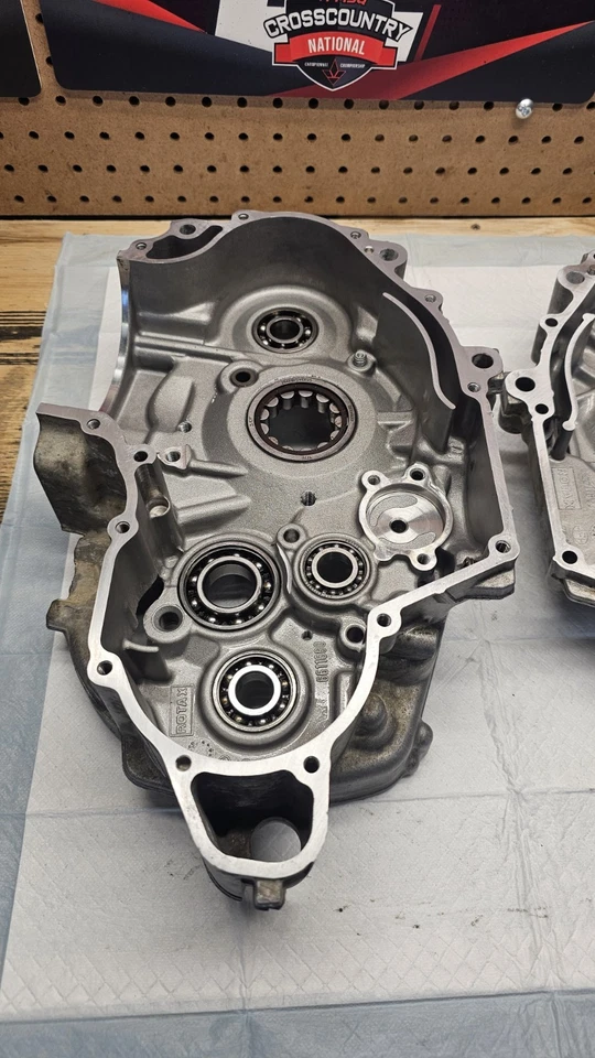 08 Can-Am DS450 EFI 2x4 Crankcase Center Crank Case - Image 2 of 4