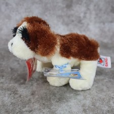 Ganz Webkinz Lil Kinz St Bernard Dog Plush Stuffed Animal Toy With Code