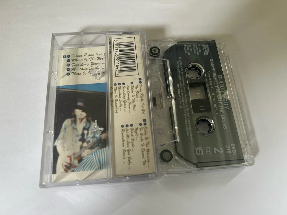 Buddy Guy Damn Right, I've Got the Blues cassette Clapton Beck Knopfler 1991 - Image 3 of 3