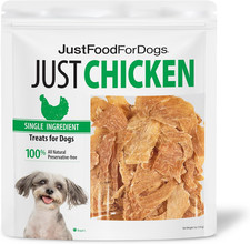 Healthy Dog Treats, Single-Ingredient, Chicken Breast, 5 Oz