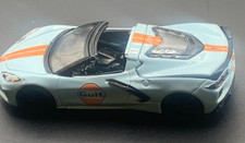 1/64th Greenlight 2021 Gulf Chevy Corvette C8 Stingray LOOSE SELLING AS IS