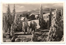 Foto Ak Riesengebirge Grenzbauden Tippeltbaude 1939