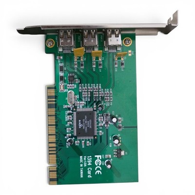 PCI FireWire IEEE 1394 Controller Karte 3x 6-Pin Port