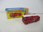 Matchbox Lesney Superfast SF35 Merryweather Fire Truck- met. red, early F BOX