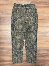 Vintage Mossy Oak Camouflage Treestand Pants Mens 33x32 Made in USA