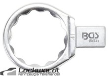 BGS Einsteck Ringschlüssel 41 mm Aufnahme 14 x 18 mm