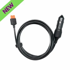 EcoFlow Car Charging Cable 1.5M 12V 24V DC for Portable Power Station RV Use