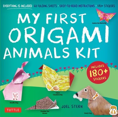 My First Origami Animals Kit: Everything is Included: 60 Folding Sheets, Easy-to