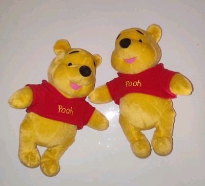 Pair Of Winnie The Pooh Plushies